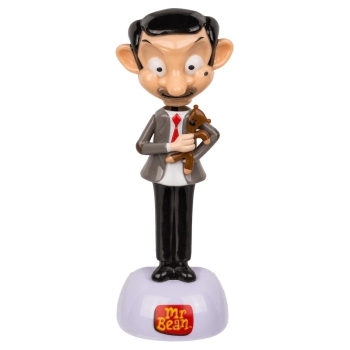 Figurka solarna Mr. Bean śmieszna Jaś fasola do auta samochodu